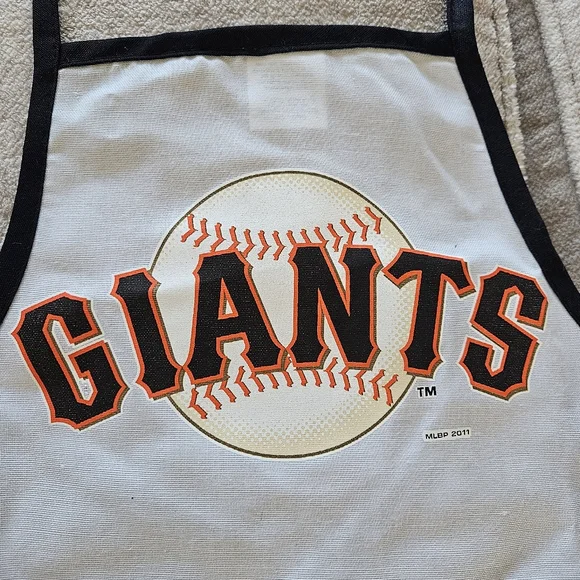 San Francisco Giants Sports Fan BBQ Grilling Cooking Apron - Picture 2 of 9